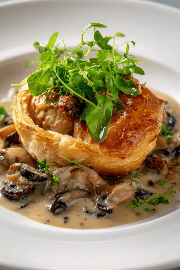 Veal Sweetbreads with Mushrooms