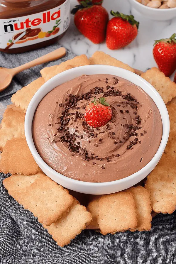 Velvety Hazelnut Cream Dip
