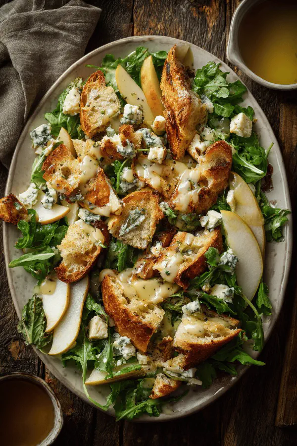 Warm Blue Cheese Salad