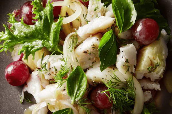 Pan-Seared Cod Ginger Zucchini