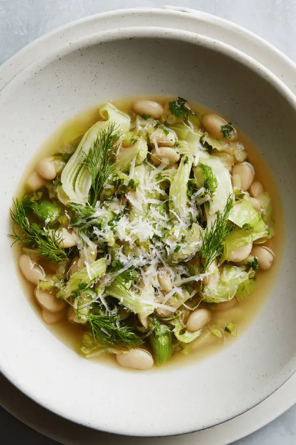 White Minestrone Twist