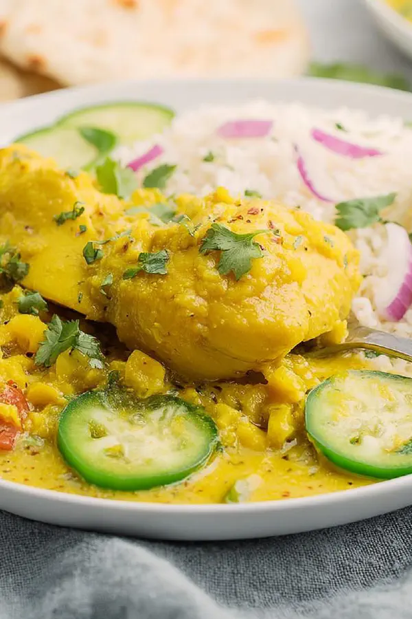Zesty Chicken Curry Twist