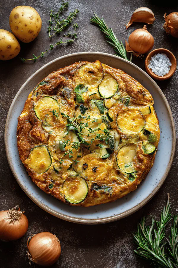 Zucchini Potato Frittata